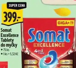 Albert Somat Excellence Tablety do myčky nabídka