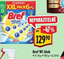 Albert Bref WC blok nabídka