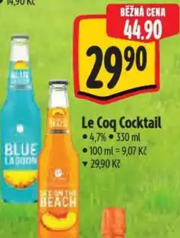 Albert Le Coq Cocktail nabídka
