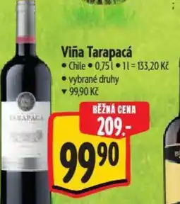 Albert Viña Tarapacá nabídka