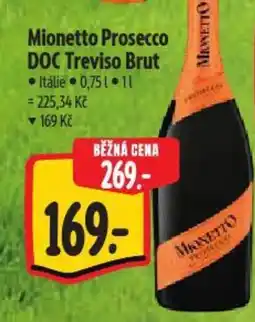 Albert Mionetto Prosecco DOC Treviso Brut nabídka