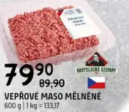 Terno Vepřové maso mělněné nabídka