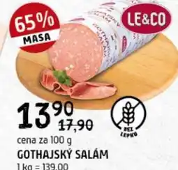 Terno Gothajský salám nabídka