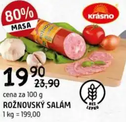 Terno Rožnovský salám nabídka