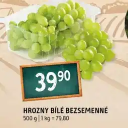 Terno Hrozny bílé bezsemenné nabídka