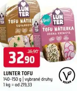 Terno Lunter tofu nabídka