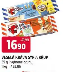 Terno Veselá kráva sýr a křup nabídka