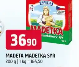 Terno Madeta madetka sýr nabídka