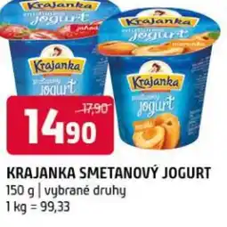 Terno Krajanka smetanový jogurt nabídka