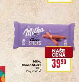 Billa Milka Choco Sticks 112 g nabídka