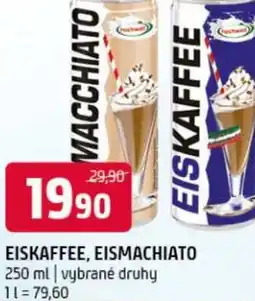 Terno Eiskaffee, eismachiato nabídka