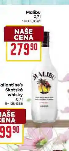 Billa Malibu 0,7l nabídka