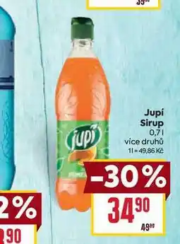 Billa Jupí Sirup 0,7l nabídka
