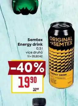 Billa Semtex Energy drink 0,5l nabídka
