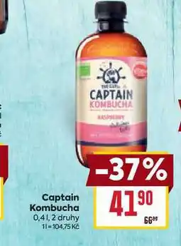 Billa Captain Kombucha 0,4l nabídka