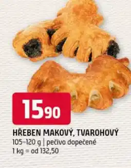 Terno Hřeben makový, tvarohový nabídka