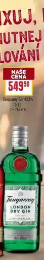 Billa Tanqueray Gin 43,1% 0,7l nabídka
