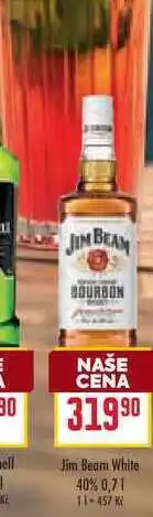 Billa Jim Beam White 40% 0,7l nabídka