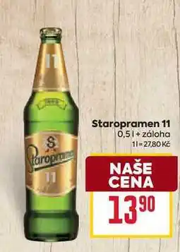 Billa Staropramen 11 0,5l nabídka