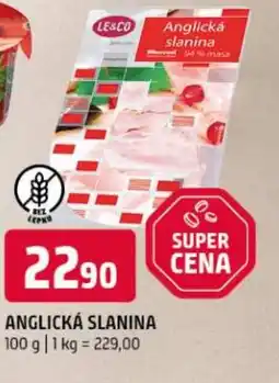 Terno Anglická slanina nabídka