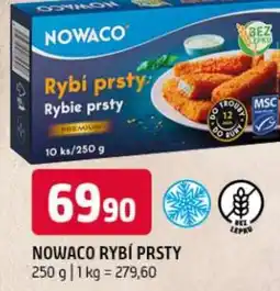 Terno Nowaco rybí prsty nabídka