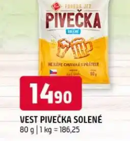 Terno Vest pivečka solené nabídka