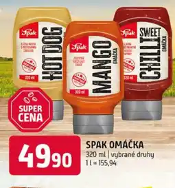 Terno Spak omáčka nabídka