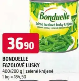 Terno Bonduelle fazolové lusky nabídka