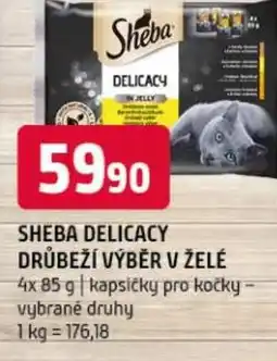 Terno Sheba delicacy drůbeží výběr v želé nabídka