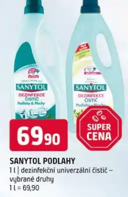 Terno Sanytol dezinfekce cistic nabídka