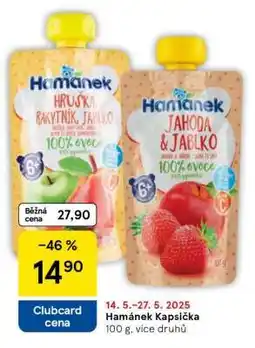 Tesco HAMÁNEK KAPSIČKA nabídka