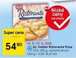 Tesco DR. Oetker Ristorante pizza nabídka