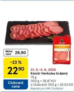 Tesco Kmotr Herkules krájený nabídka
