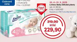Tesco Linteo Baby Dětské pleny nabídka