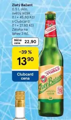 Tesco Zlatý Bažant nabídka
