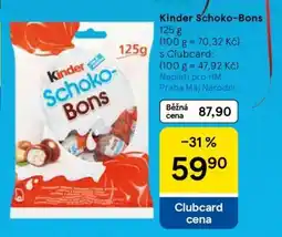 Tesco Kinder Schoko-Bons nabídka