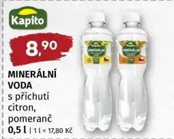 Terno MINERÁLNÍ VODA s příchutí citron, pomeranč nabídka
