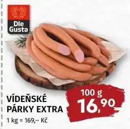 Terno Vídeňské párky extra nabídka