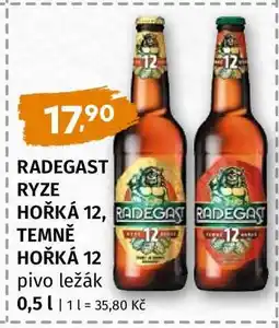 Terno RADEGAST RYZE HOŘKÁ 12. TEMNĚ HOŘKÁ 12 nabídka