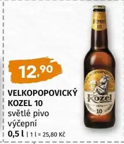 Terno Velkopopovický Kozel 10 nabídka