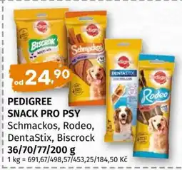 Terno PEDIGREE SNACK PRO PSY nabídka