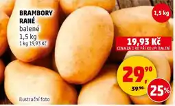 Penny Market Brambory rané balené nabídka