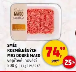 Penny Market SMĚS ROZMĚLNĚNÝCH MAS DOBRÉ MASO nabídka