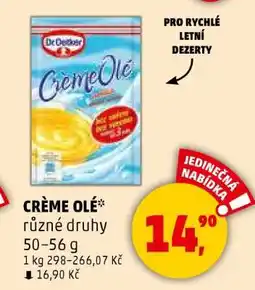 Penny Market Créme Olé nabídka