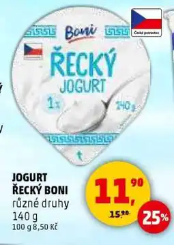 Penny Market JOGURT ŘECKÝ BONI nabídka