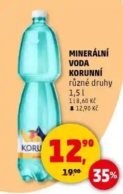 Penny Market MINERÁLNÍ VODA KORUNNÍ nabídka