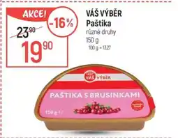 Globus Váš výběr Paštika nabídka