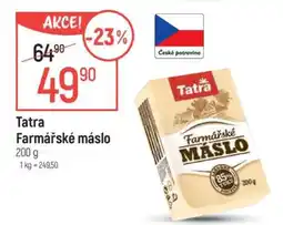 Globus Tatra Farmářské máslo nabídka