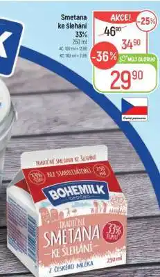 Globus Smetana ke šlehání 33% nabídka