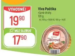 Globus Viva Paštika nabídka